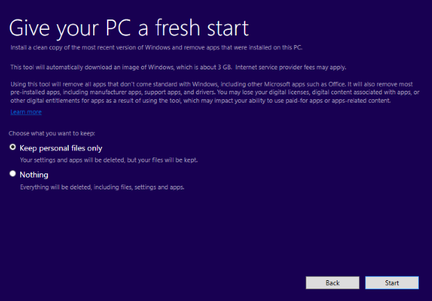 alat refresh windows 10