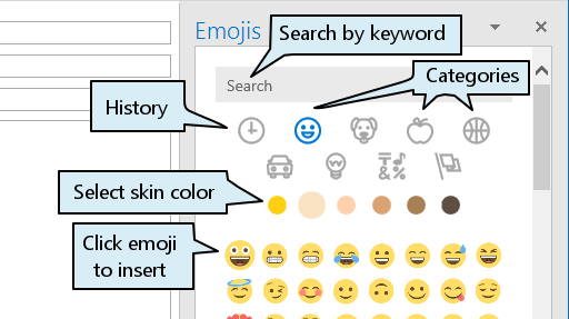 pandangan emoji