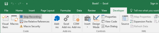 cara merekam makro di excel 2016