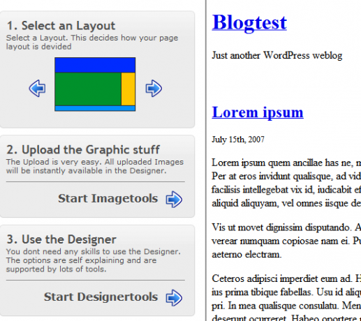 buat template wordpress khusus