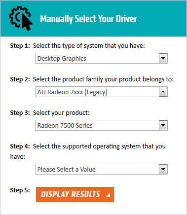 driver manual amd