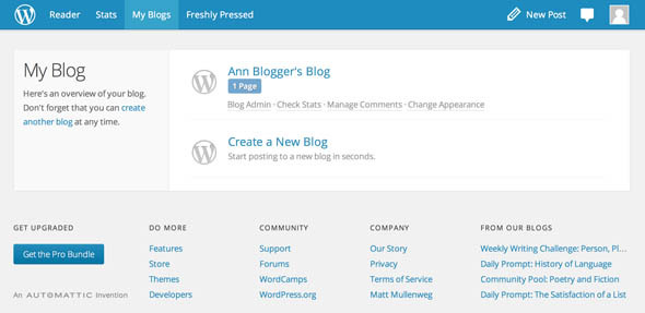 perbandingan blogger wordpress