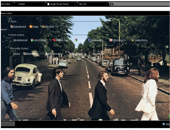 Layar 10 Tema Google Chrome Terkeren merekam 2011 03 24 pada 1