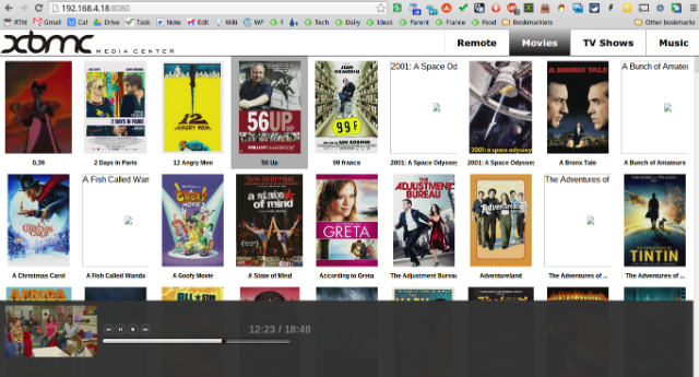 Browser XBMC Film IP