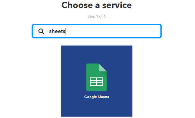 ifttt google sheet trigger