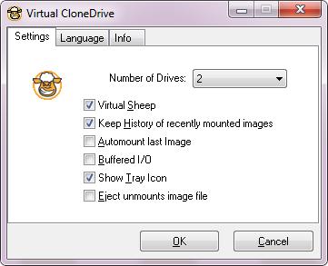 menggunakan virtual clone drive