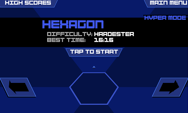 Pilih Super Hexagon Kesulitan 2