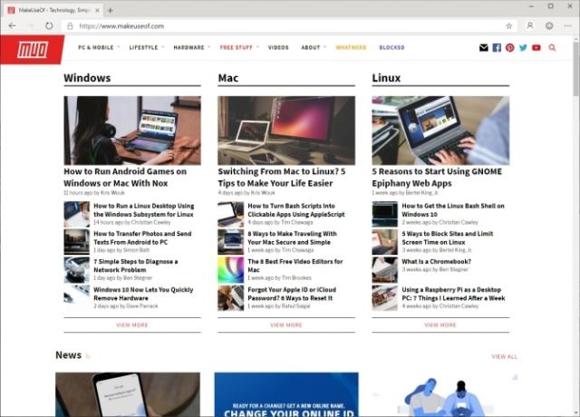 peramban kromium microsoft edge memanfaatkan halaman web