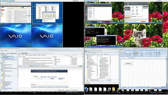 beberapa desktop virtual