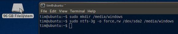 menyelamatkan sistem file ntfs dari linux