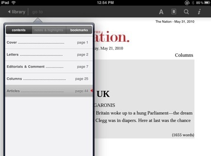 Barnes & Noble eReader - Lebih unggul dari iBook dan Kindle di Almost Every Way [iPad] barnsnoblereader 1