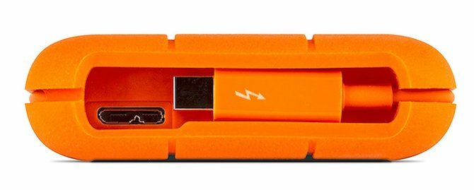 8 Hard Disk Portabel Terbaik yang Dapat Anda Beli Sekarang, portable drive lacie thunderbolt