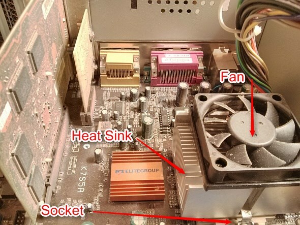 cara memasang kipas cpu