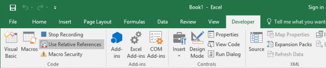 cara merekam makro di excel 2016