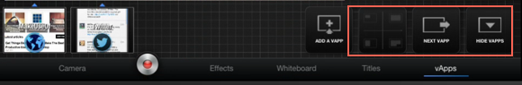 TouchCast Memungkinkan Anda untuk Membuat Video Interaktif yang Kuat di iPad TouchCast vapps1 Anda