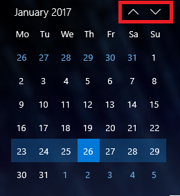 Taksir Kalender Windows 10 Anda Dengan Panduan Ini tampilan bulan aplikasi kalender windows