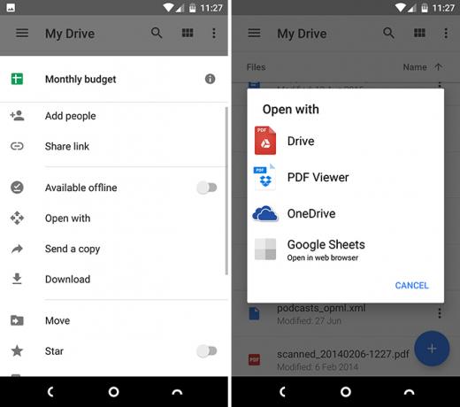 fitur android google drive