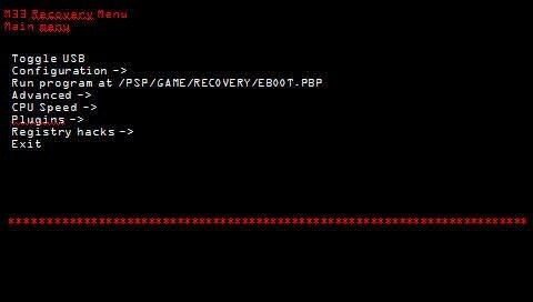 bagaimana cara menaruh game di psp saya