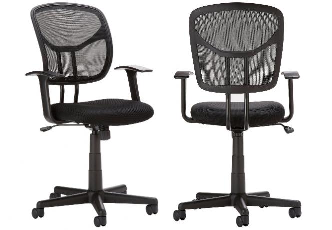 AmazonBasics Mid-back mesh chair adalah kursi komputer terbaik seharga $ 50