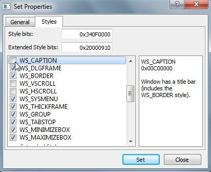 Mengontrol dan Memodifikasi Windows dari Program Aktif Dengan Window Detective windetective8