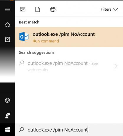 Perintah Microsoft Outlook