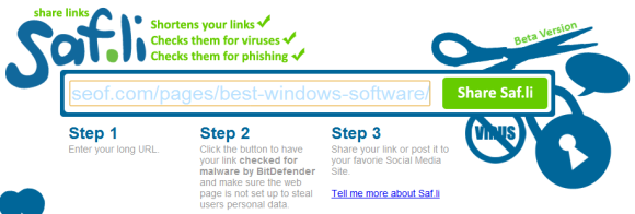 pemindaian malware url