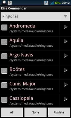 mengelola nada dering android