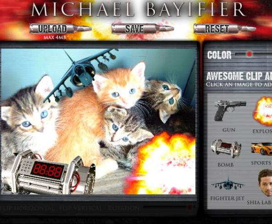 efek michael bay