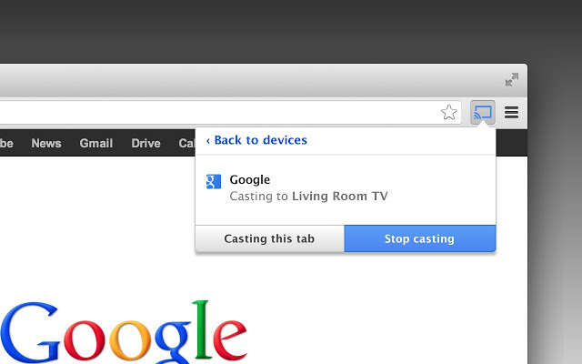 dukungan chromecast