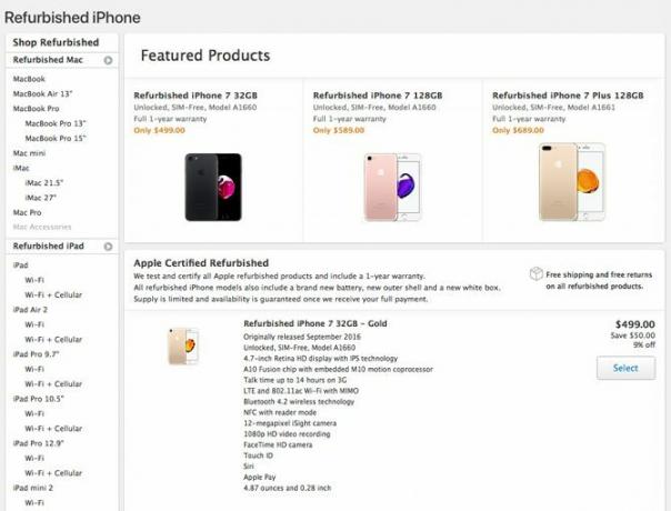 tempat terbaik untuk membeli iphone bekas - Apple Refurbished Store