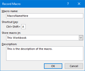 cara merekam makro di excel 2016