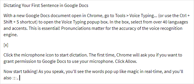 Pengetikan Suara Google Doc: Senjata Rahasia untuk Produktivitas, contoh pengetikan suara google docs