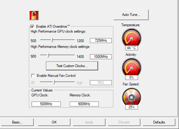 Cara Meng-overclock Kartu Video ATI Dengan ATI Overdrive atioverdrive31