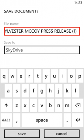 skydrive untuk windows phone