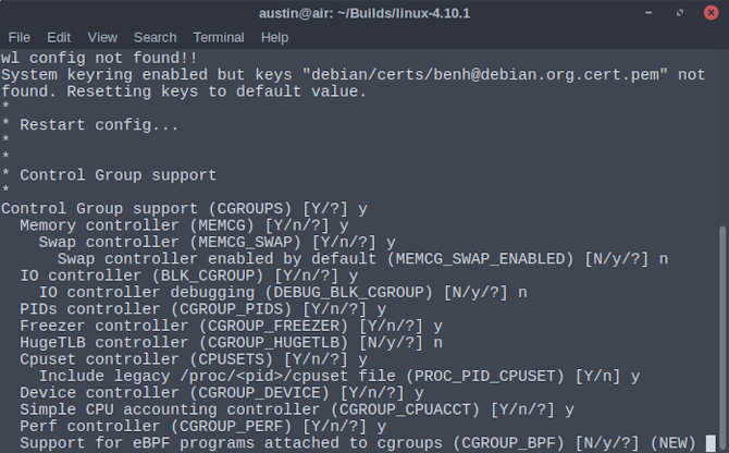 Cara Mengkompilasi Kernel Linux Anda Sendiri. Buat Localmodconfig Baru