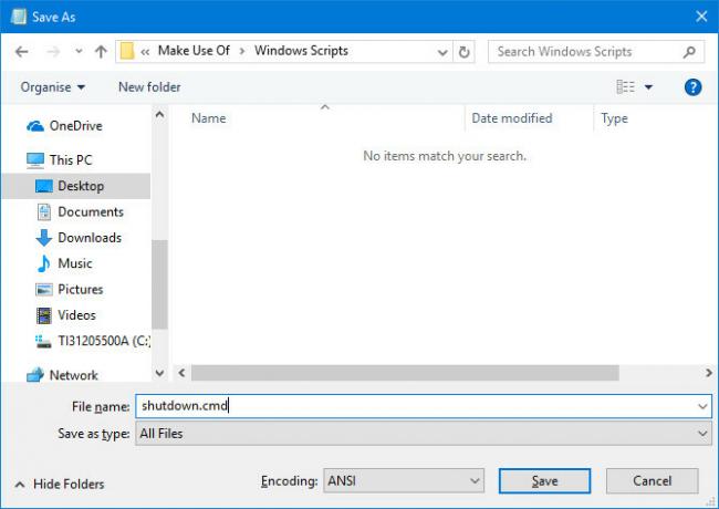 7 Skrip Windows Sederhana untuk Menghemat Waktu Anda dan Upaya mematikan cmd