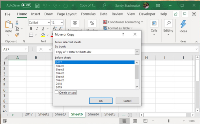 Excel Pindahkan Atau Salin Tab