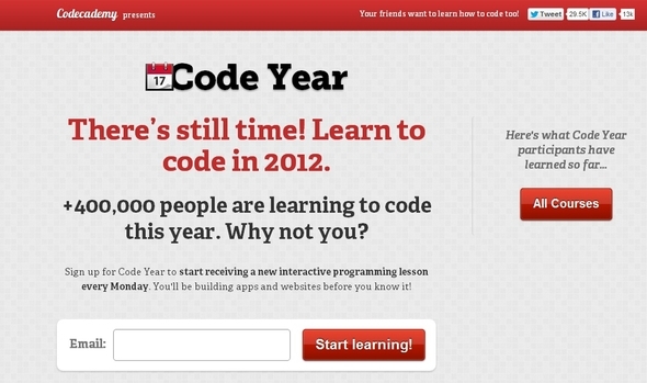 Codecademy - Tahun Kode Pelajari Kode: 10 Sumber Daya Online Gratis Dan Fantastis Untuk Mengasah Keahlian Anda Codecademy Code Tahun