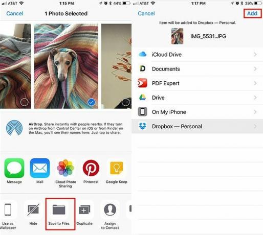 Gunakan Aplikasi File iOS 11 untuk Mencadangkan Foto iPhone Anda Foto Aplikasi File iOS11 e1507051539682