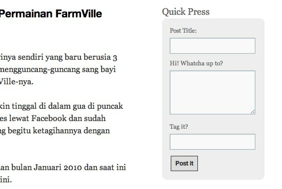 posting cepat wordpress