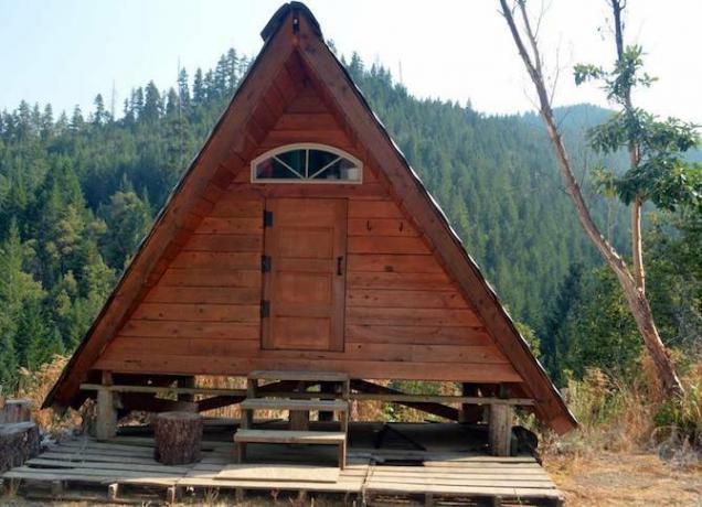 kabin airbnb-a-frame