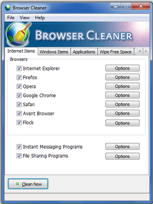 penghapusan riwayat browser