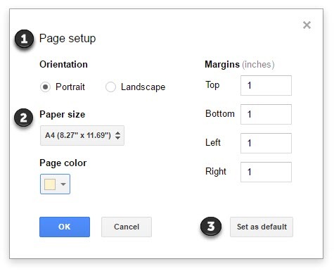 Cara Membumbui Google Documents Dengan Pengaturan Halaman Warna Latar Belakang Kustom