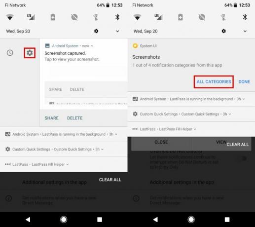 pengaturan pemberitahuan langsung android oreo